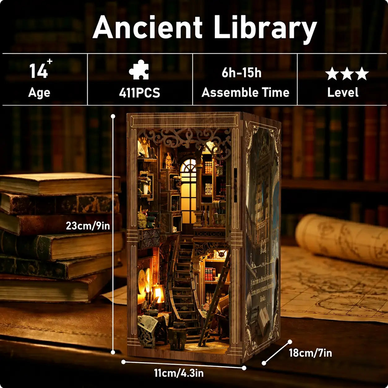 Antique Book Collection Room