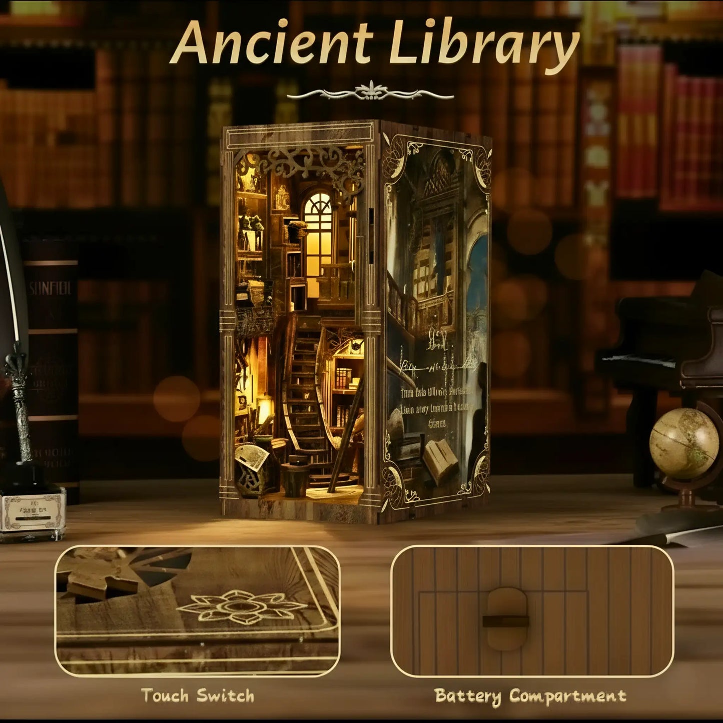 Antique Book Collection Room