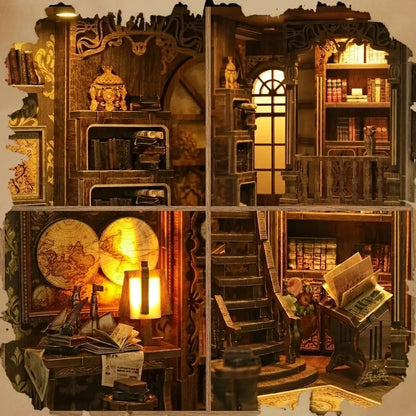 Antique Book Collection Room
