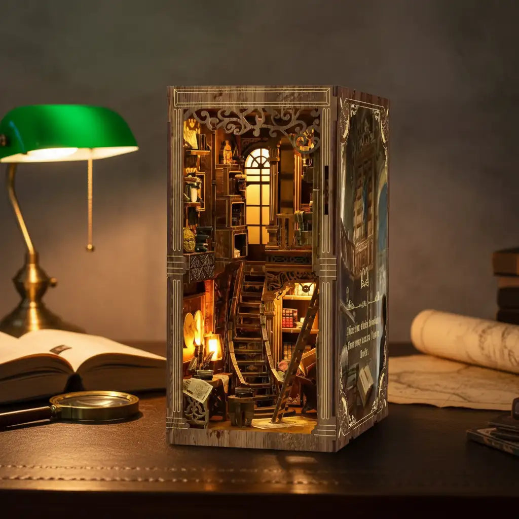 Antique Book Collection Room