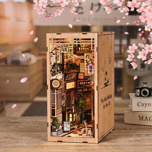 Sakura Cat Alley |3D puzzles