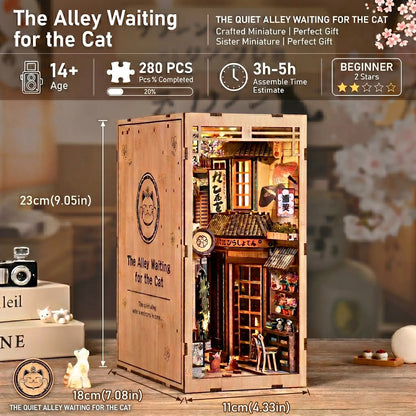 Sakura Cat Alley |3D puzzles
