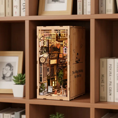 Sakura Cat Alley |3D puzzles